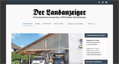 Desktop Screenshot of landanzeiger.ch